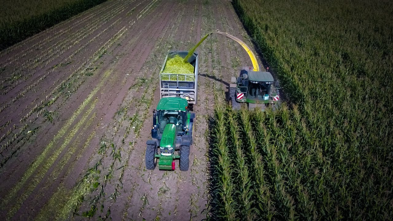 Mezőgazdaság a magasból: Kukorica silózás-JohnDeere 7380ProDrive