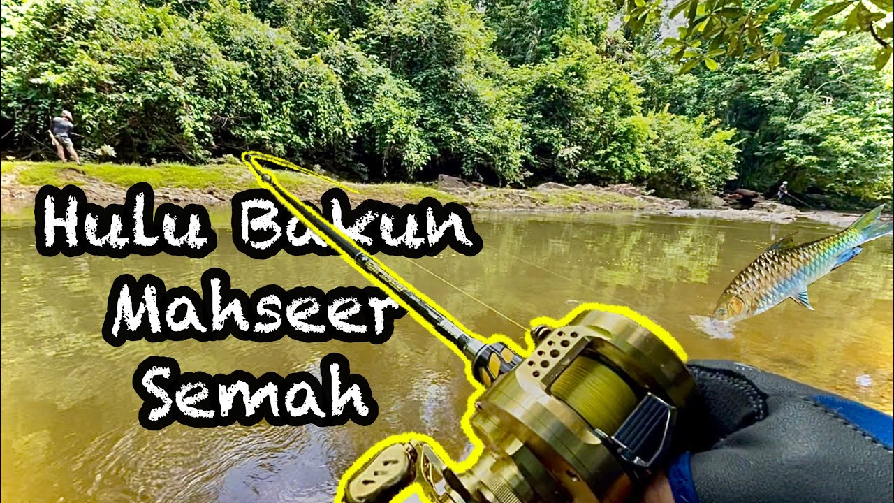 Trip Casting MAHSEER Ikan Semah || Hulu DAM BAKUN 🔥
