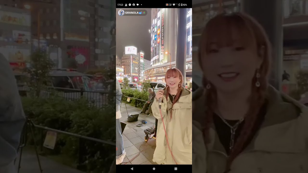 GRANOLA　2025.11.09　大阪駅北口ルクア前ストリートライブ【朝日がのぼるグラノーラ／HIRO👫MINA男女ユニットで唄を歌ってます！関西拠点に活動中】第一部ラストまで　#歌うま