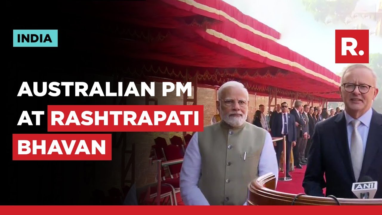 Australian PM Albanese Visits Rashtrapati Bhawan, Highlights India-Australia's 'Great' Friendship