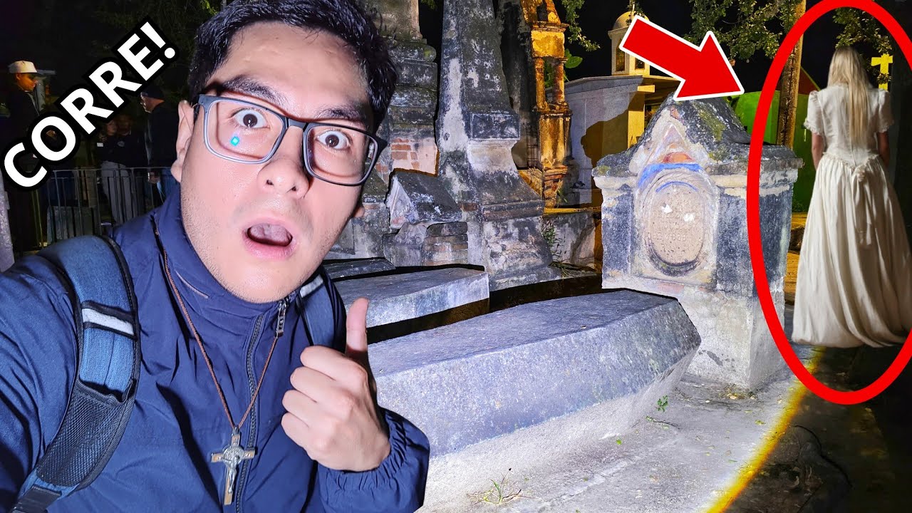 ALGO NOS SEGUÍA En un CEMENTERIO A MEDIA NOCHE! Panteón de Tlajomulco de Zuñiga