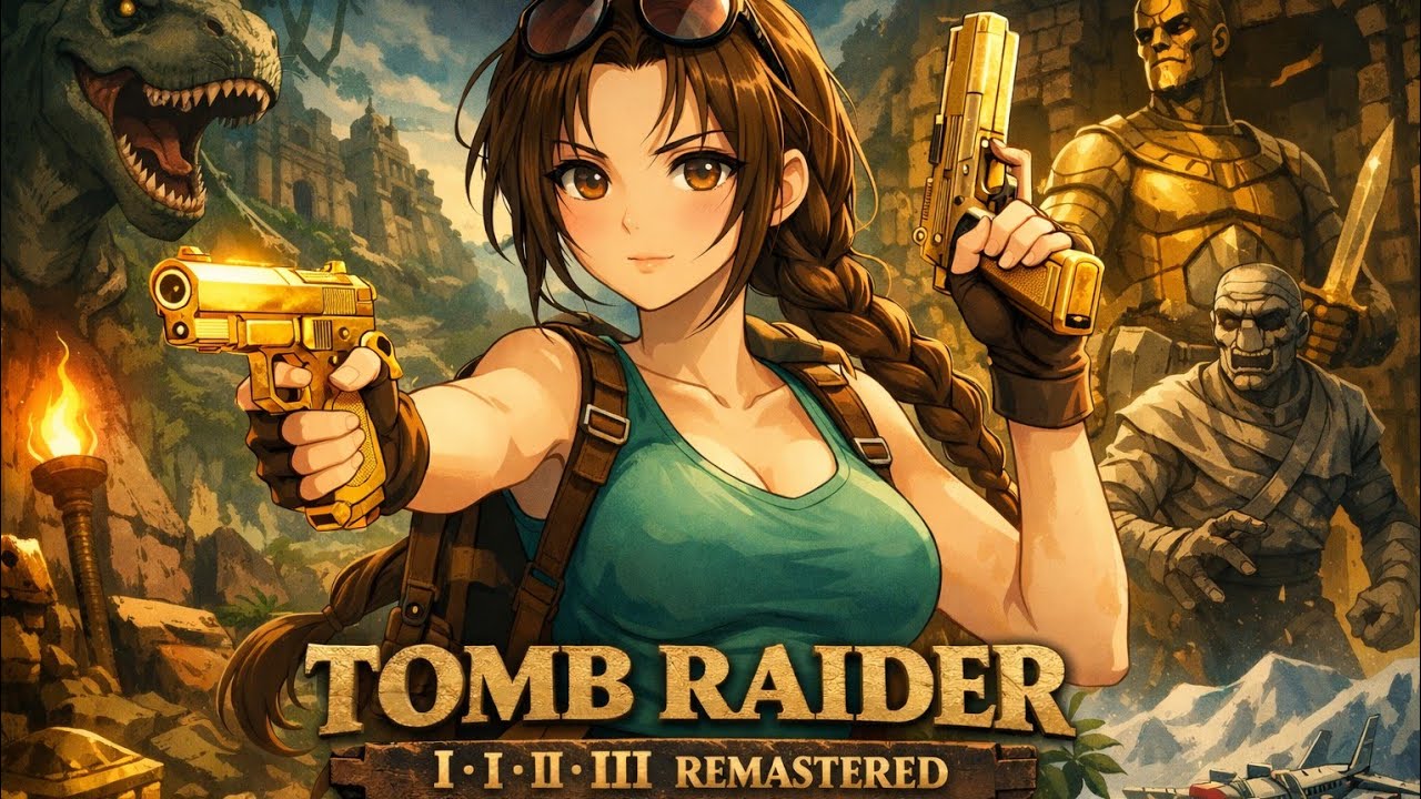 Tomb Raider I-III Remastered(PC)[Magyar Felirattal] Kezdjunk bele ez is hosszu lesz!