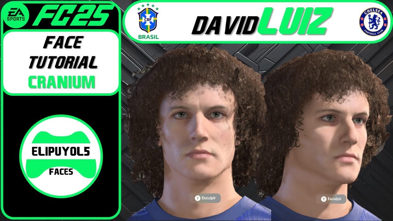 COMO HACER A DAVID LUIZ 2012 || CRANIUM || EAFC 25 || PRO CLUBS || CARRERA ENTRENADOR Y JUGADOR