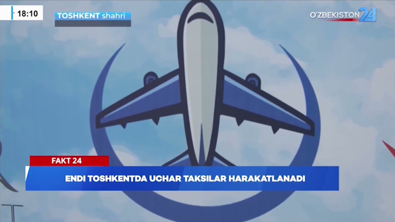 Endi Toshkentda uchar taksilar harakatlanadi I Fakt 24