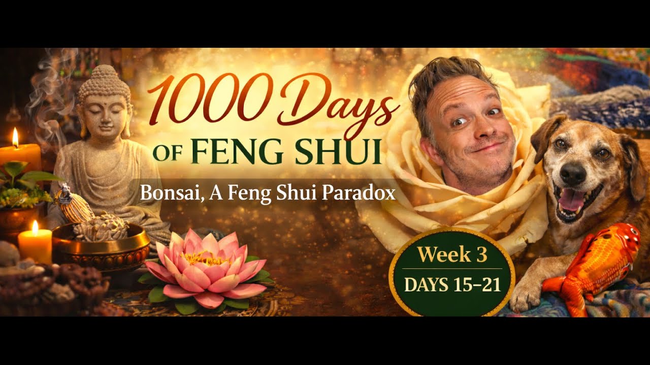 1000 Days of Feng Shui, Week 3~ Bonsai, A Feng Shui Paradox