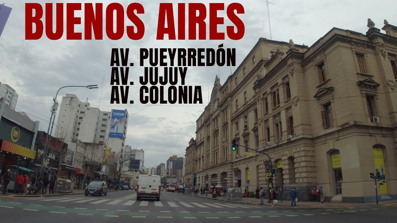 BUENOS AIRES - Av. PUEYRREDÓN - Av. JUJUY - Av. COLONIA