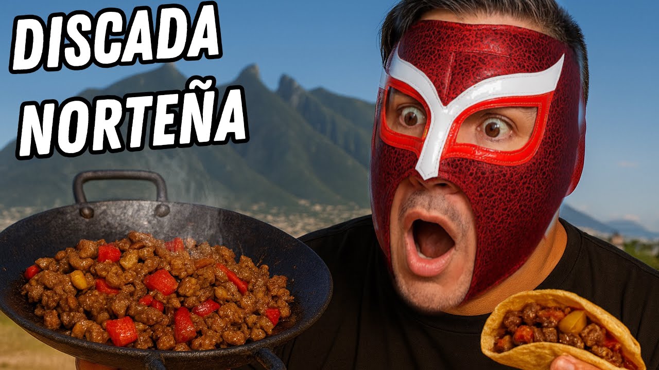 Así se hace la auténtica DISCADA NORTEÑA al carbón 🔥 | Receta original del norte de México 
