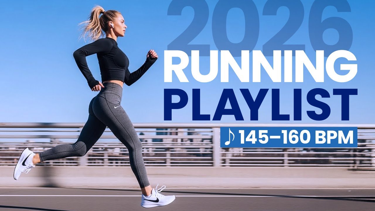 [2026 Playlist] Best Running Music – Fast Pace Training Mix 2026 (145–160 BPM)