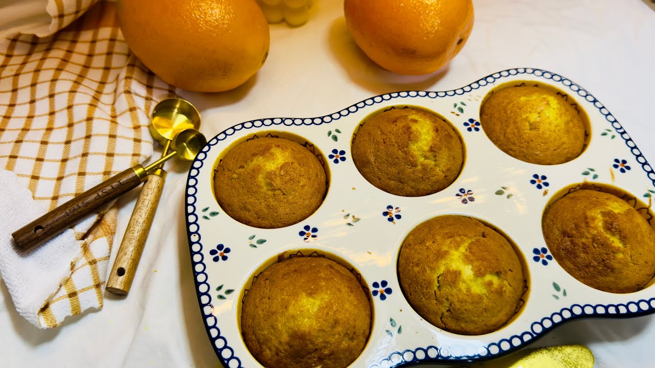Не пролистывай — тут апельсиновая магия 🍊. Апельсиновый кекс.