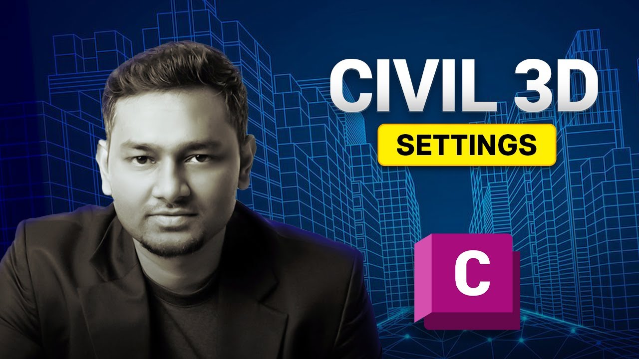 1 4. Объяснение настроек Civil3D | Полное руководство для начинающих по Autodesk Civil3D | Основы...