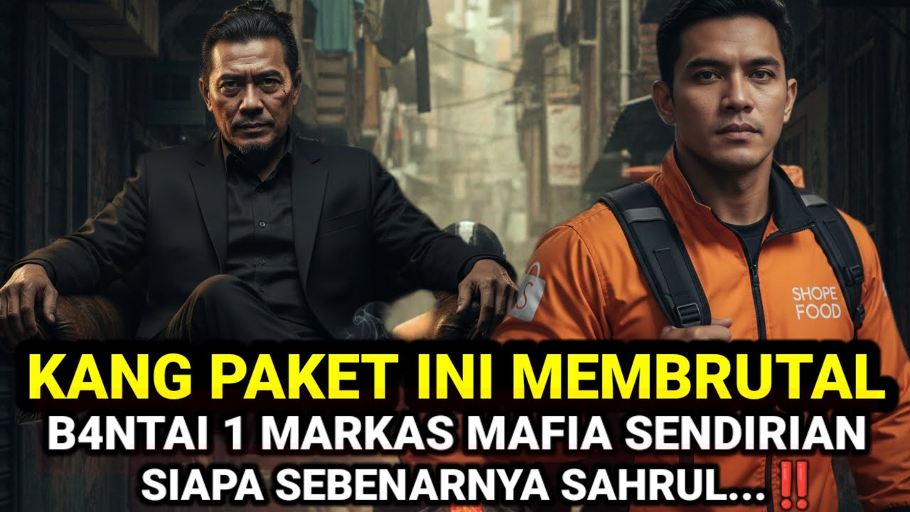 DIKIRA CUPU‼️KANG PAKET INI MEMBRUTAL BANTAI 1 MARKAS MAFIA SENDIRIAN— SIAPA SEBENARNYA SAHRUL?