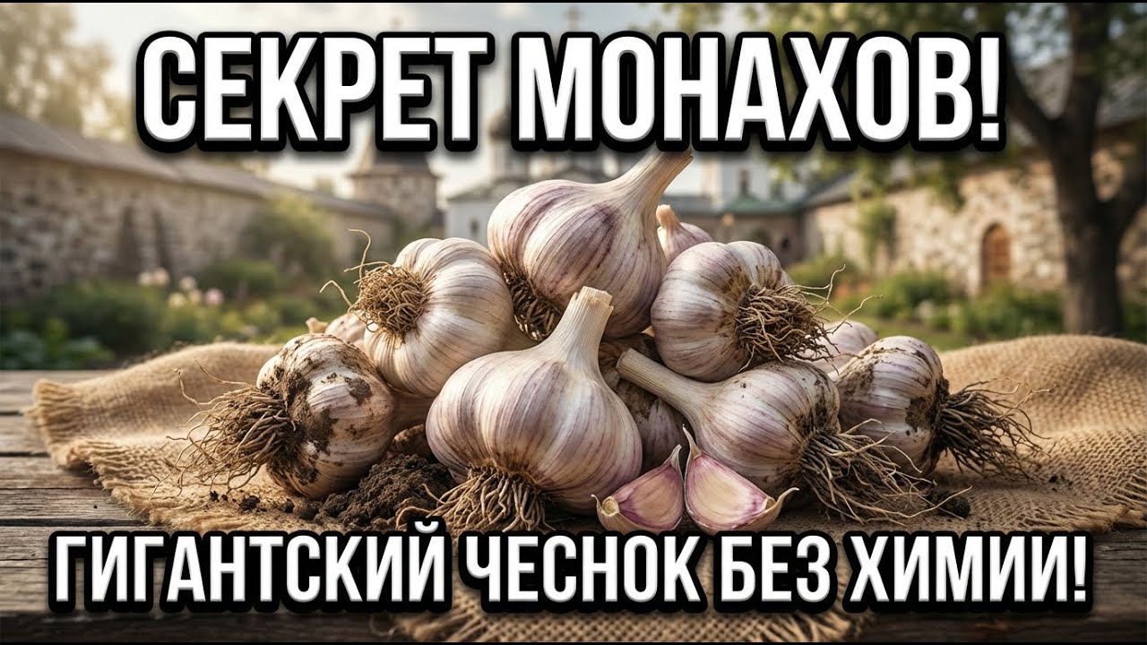 Секрет монахов: как вырастить чеснок размером с кулак (без химии)