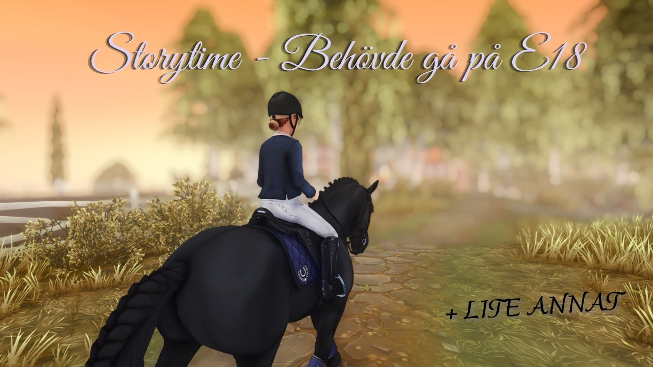 SSO || Storytime - Promenad på E18 och lite annat