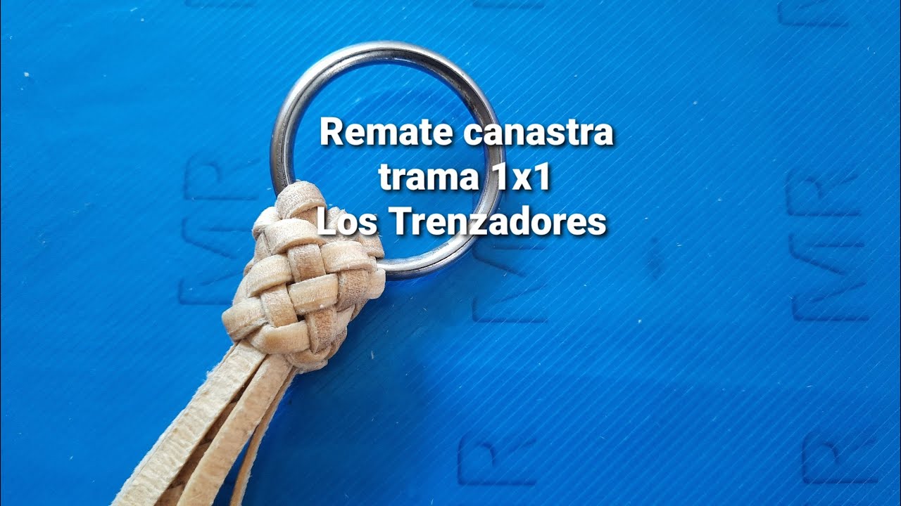 Remate canastra trama 1x1 6 tientos 