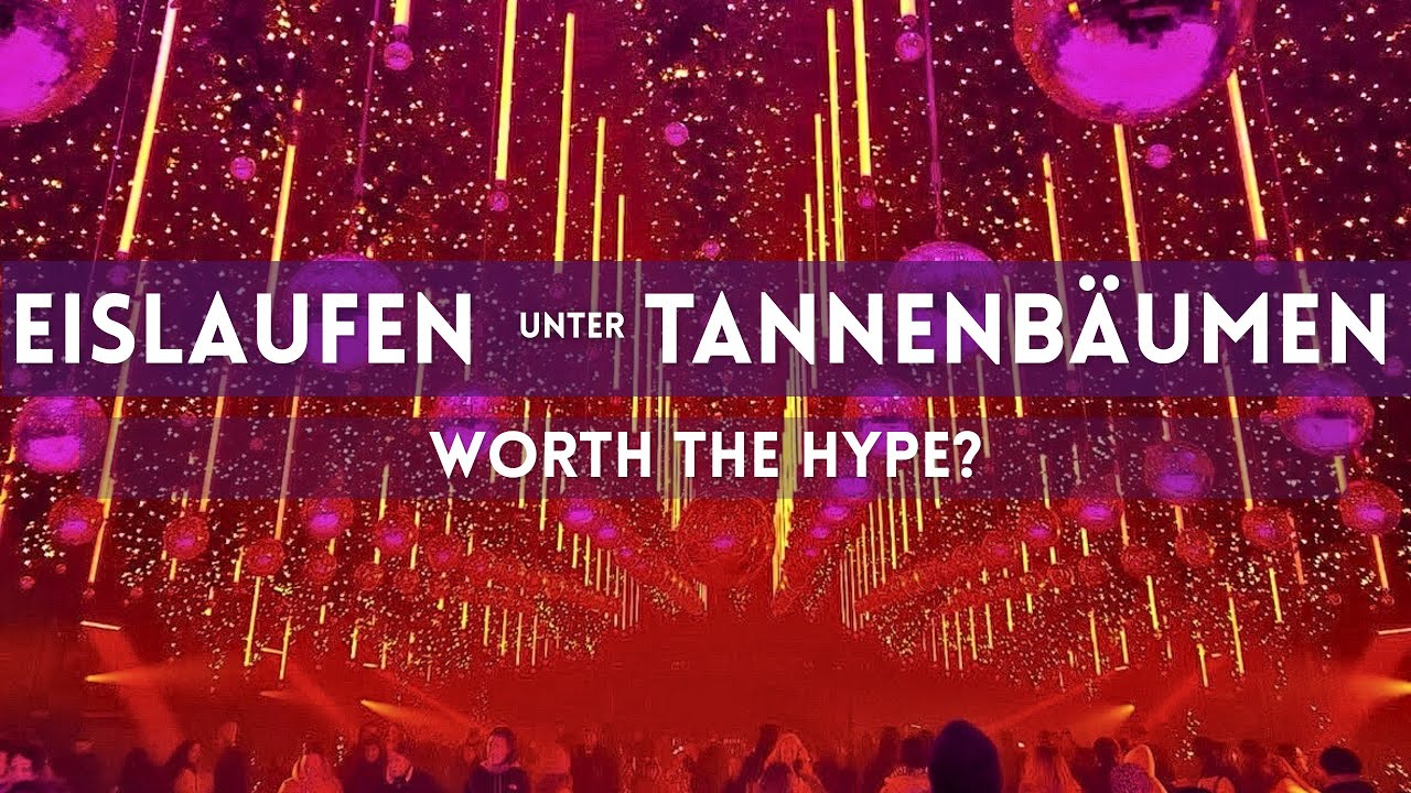 Dark Matter Berlin: Eislaufen unter Tannenbäumen? 🎄 Lohnt sich der Hype? (Review)