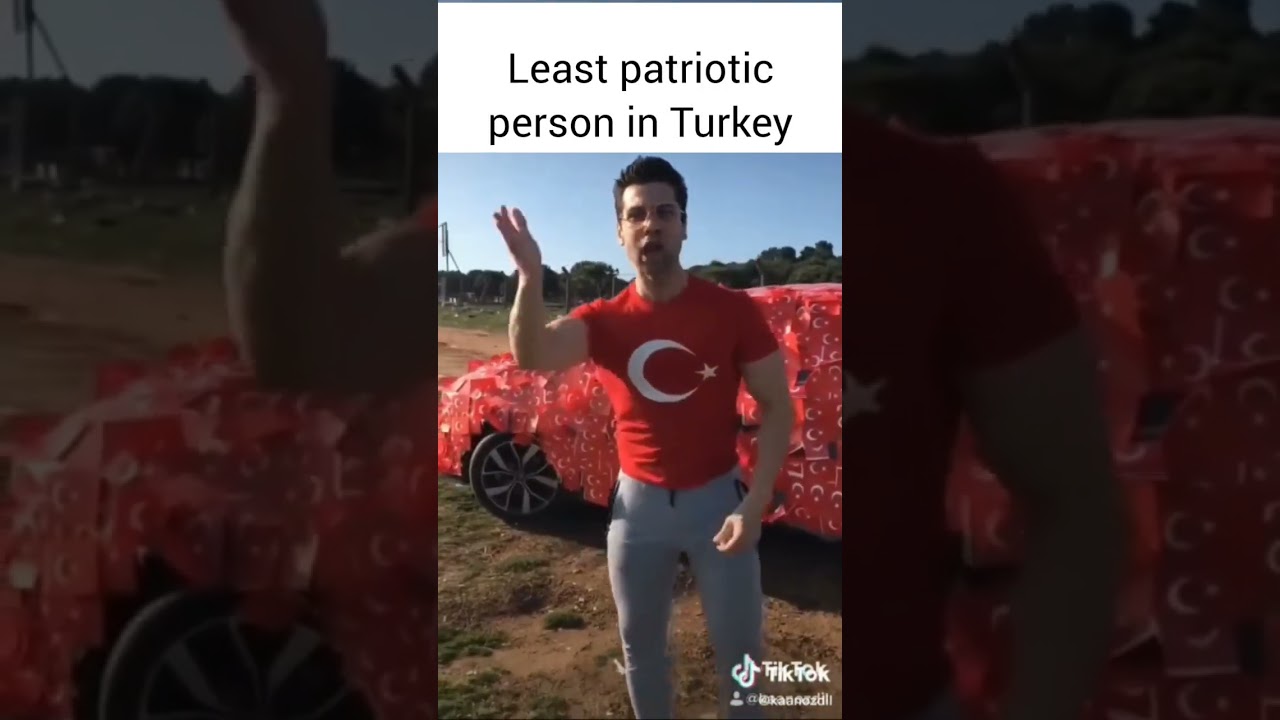Least patriotic person in Turkey #turkey #shorts #memes #geography