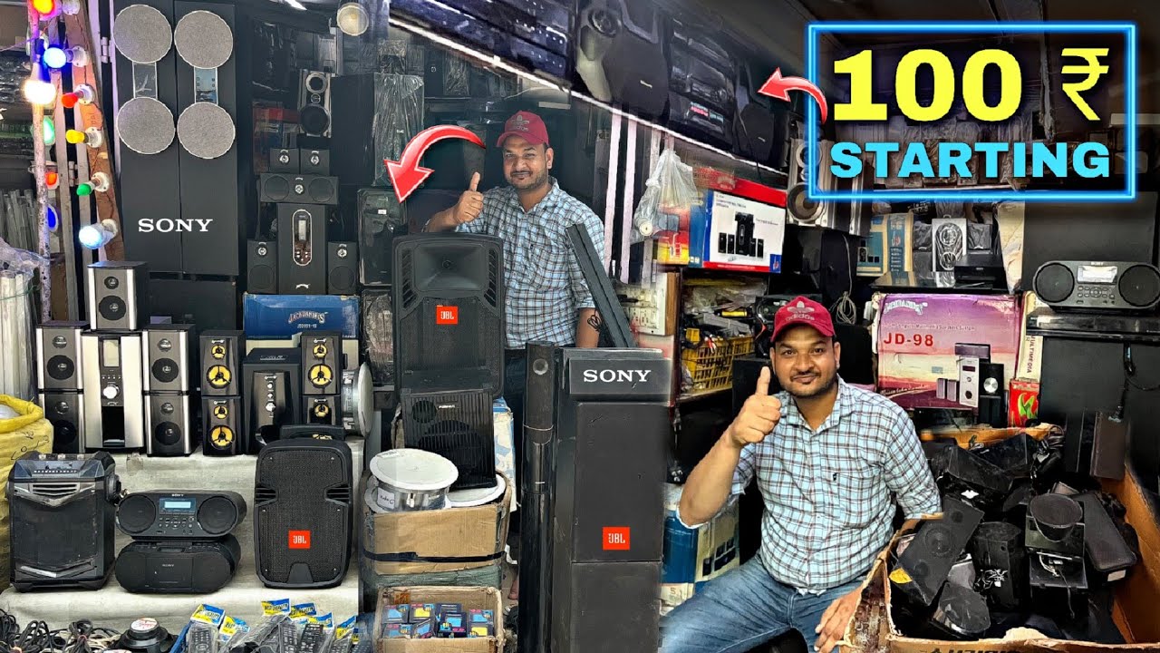 Nafees electronics🤑 - JBL, Sony, Ahuja, pioneer, Samsung original💯 speaker music systems | Delhi🔥