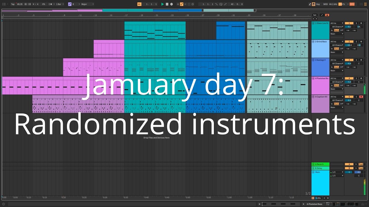 Randomized Instruments - Jamuary (day 7)