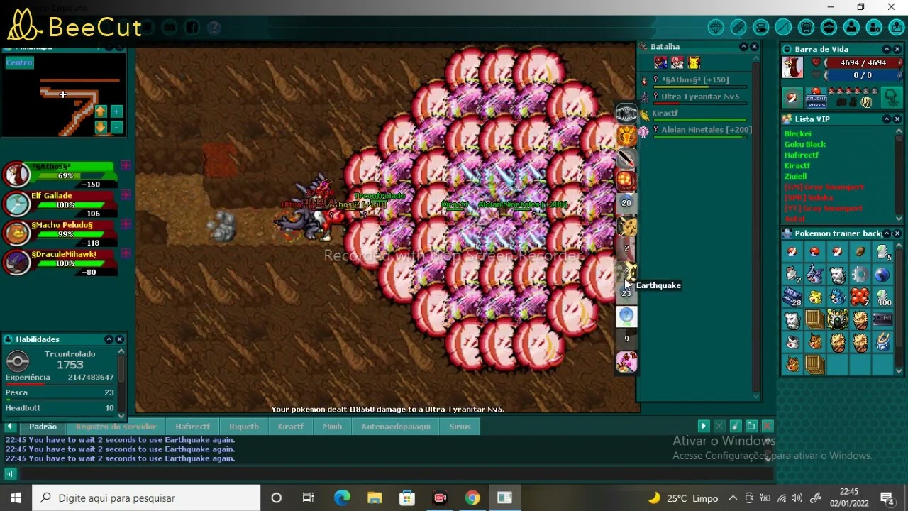 Quest Deoxys -Pok&eacute;mon Zarpicuno Poketibia 2021   24 Horas Online   Base Lenda