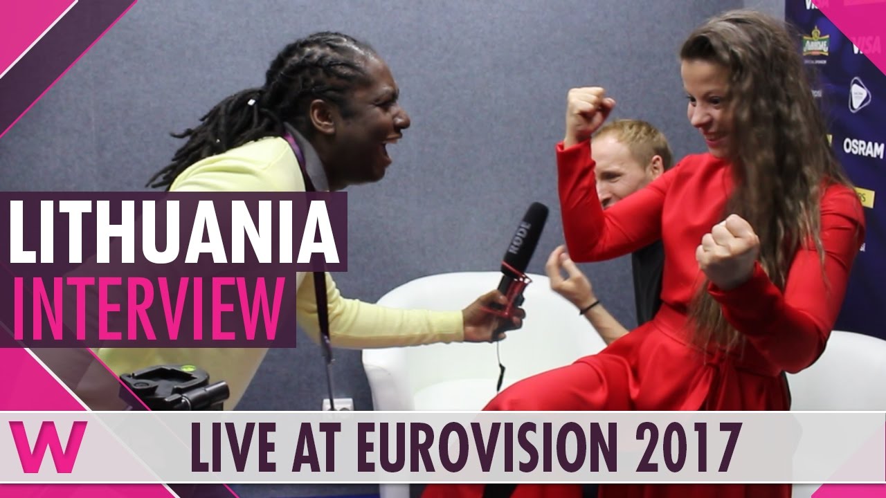 Fusedmarc (Lithuania) interview @ Eurovision 2017 | wiwibloggs