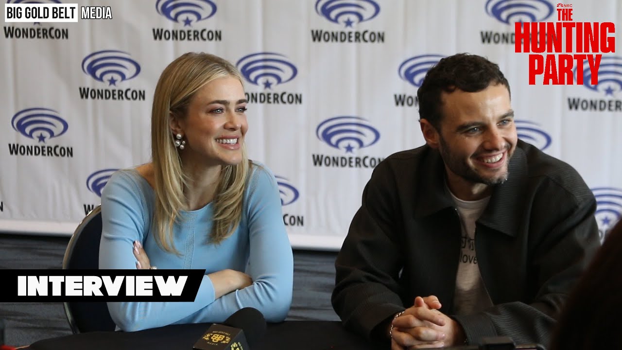 Melissa Roxburgh & Josh McKenzie Interview | NBC's The Hunting Party | WonderCon