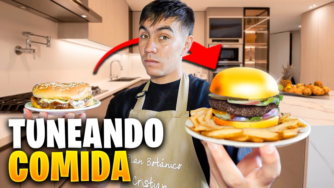 Convertí comida de la calle en platos de lujo 💎🍔