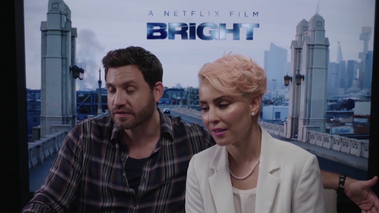 BRIGHT  Entrevista con Noomi Rapace y Edgar Ramírez