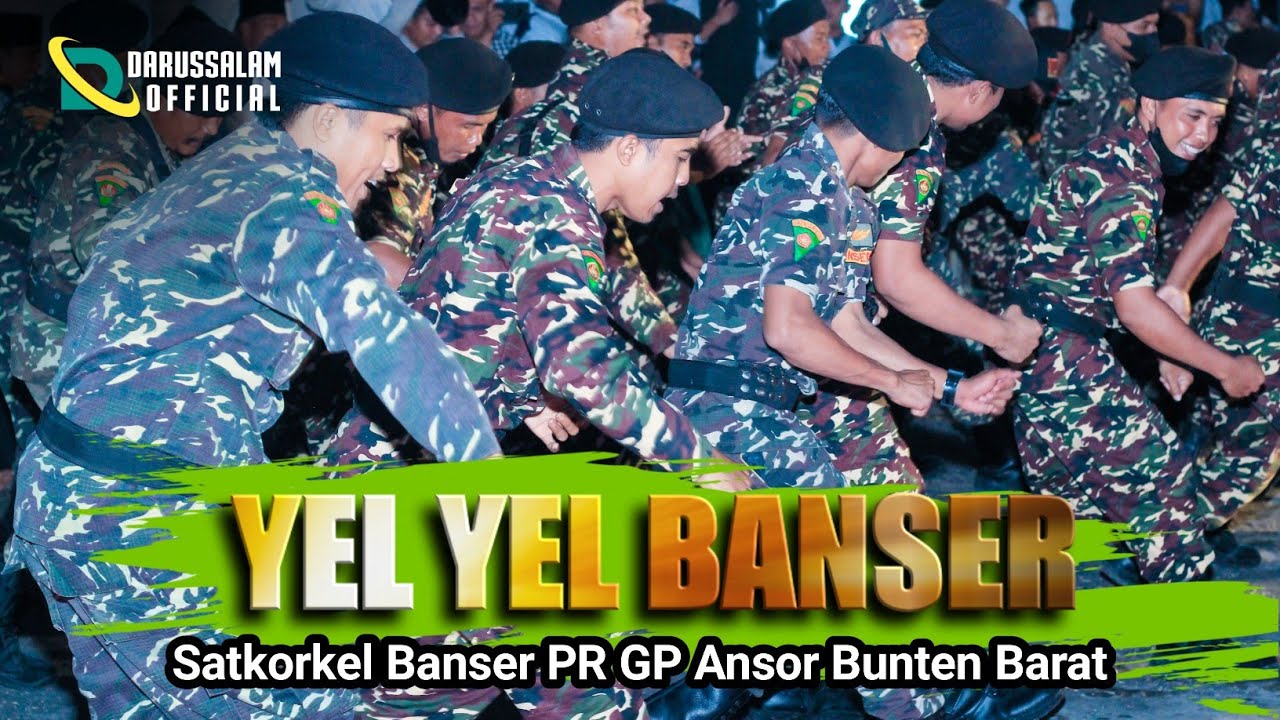 Yel Yel Banser NU. Satkorkel Banser PR GP Ansor Bunten Barat