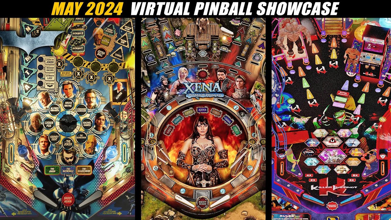 May 2024 - Top Virtual Pinball Releases
