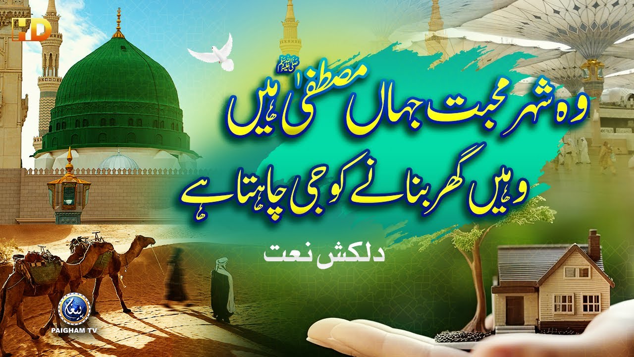 Wo shehr e mohabbat jahan mustafa hian | Dilkash Naat
