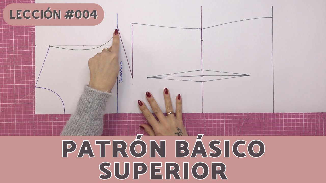 #153✅TRIUNFA CON TU PATRÓN BÁSICO DE DAMA