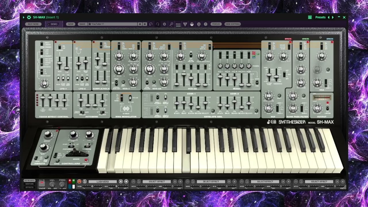 New Plugin! Cherry Audio SH-MAX Synthesizer (Demo)