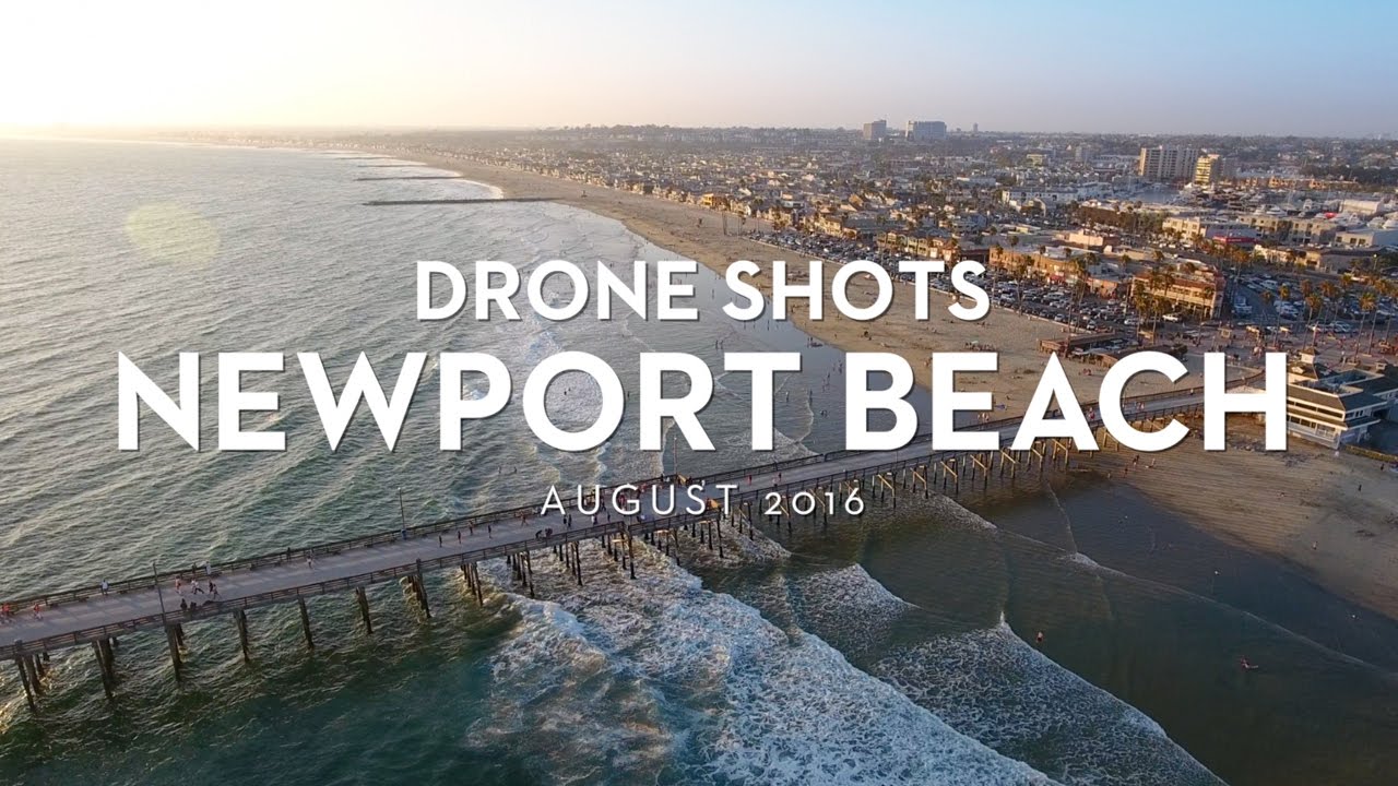 Drone Shots of Newport Beach