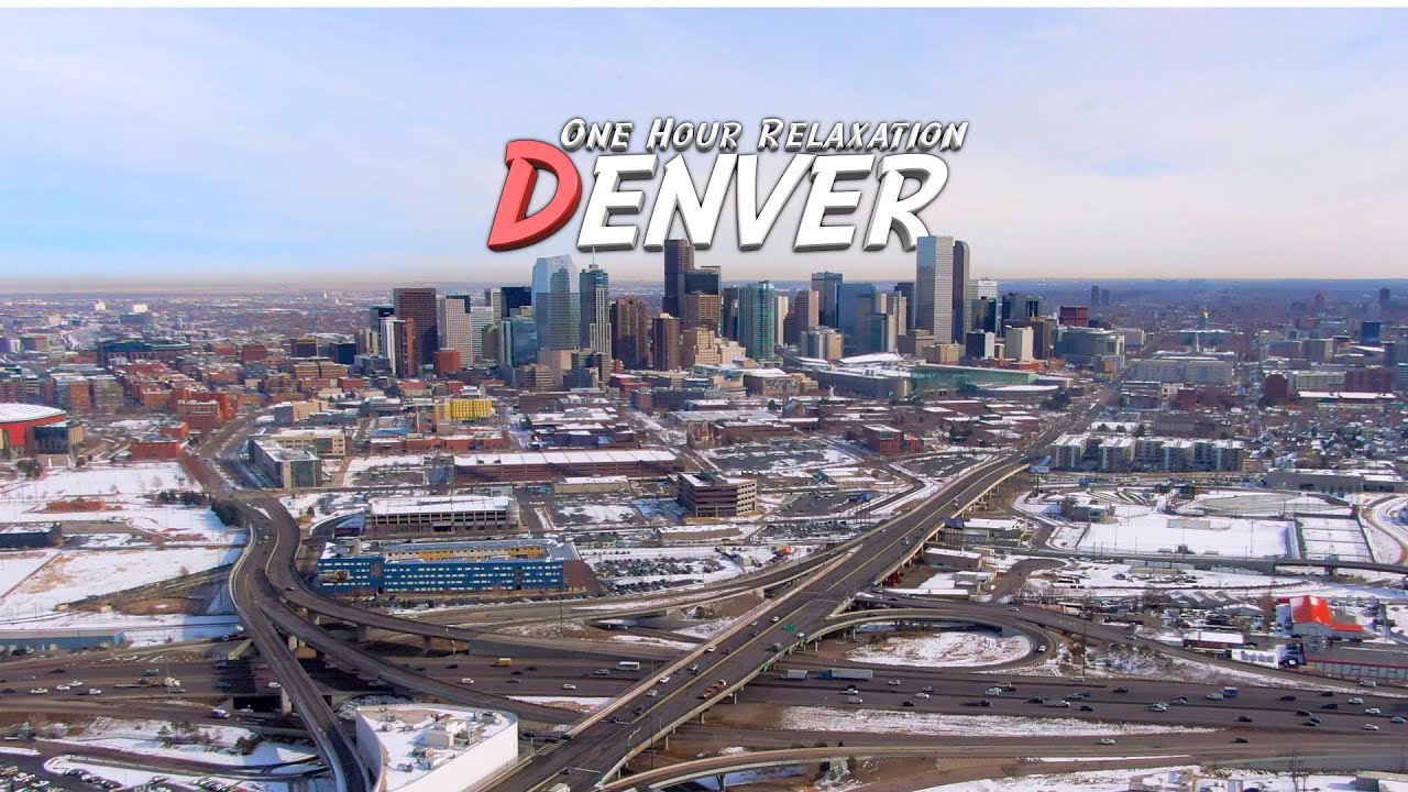One Hour Relaxation - Denver, Colorado - Winter, Snow, Mountains