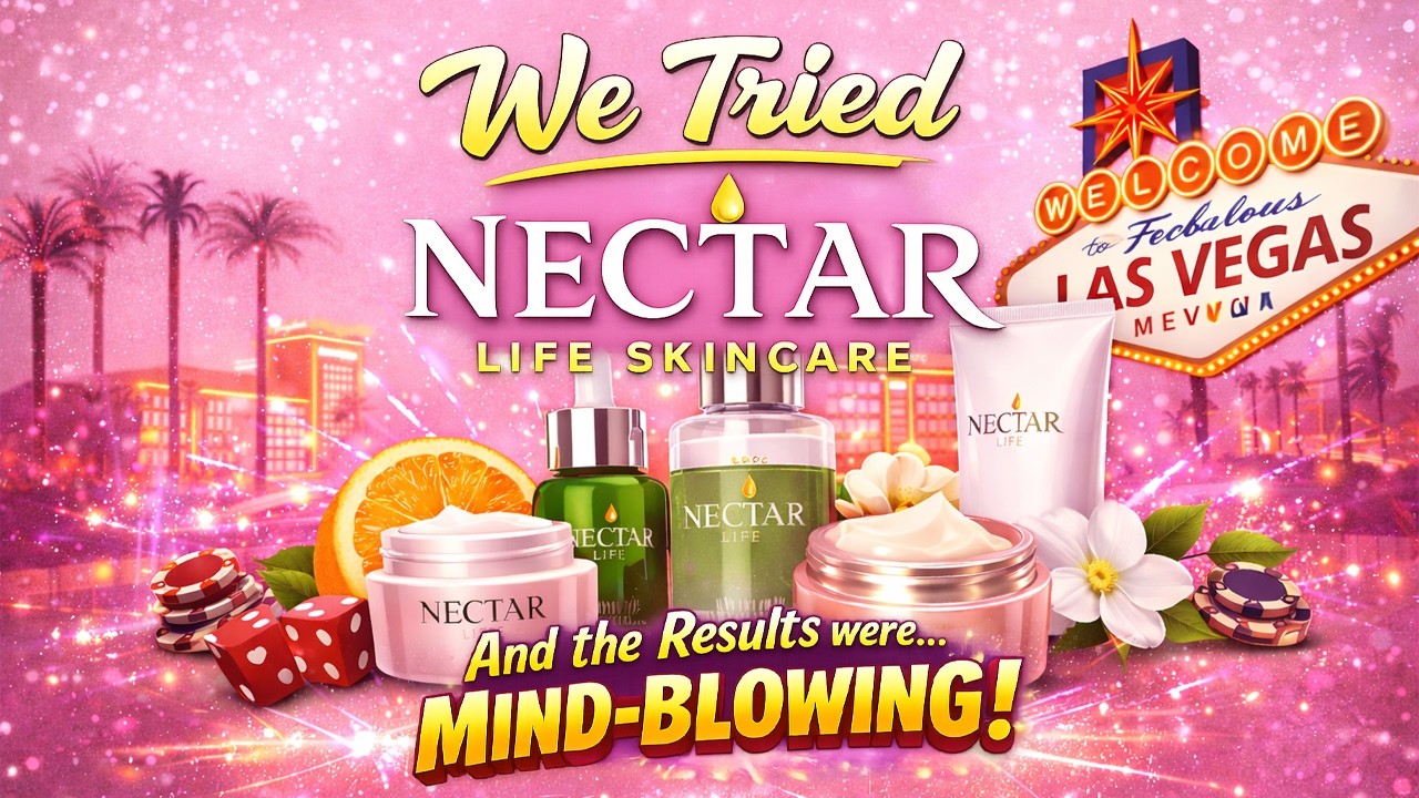 We tried Nectar Life Skincare and the Results were MIND-BLOWING