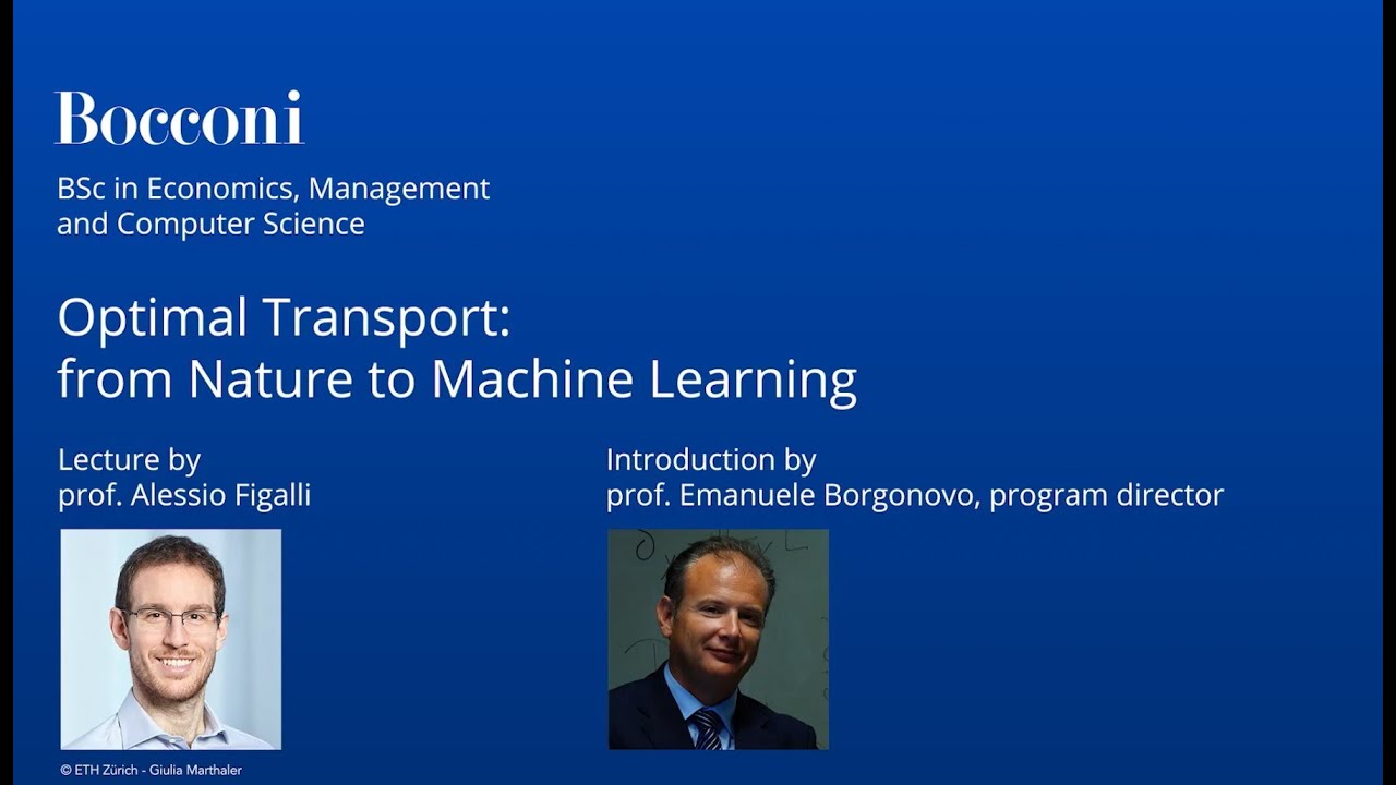 Optimal Transport: from Nature to Machine Learning