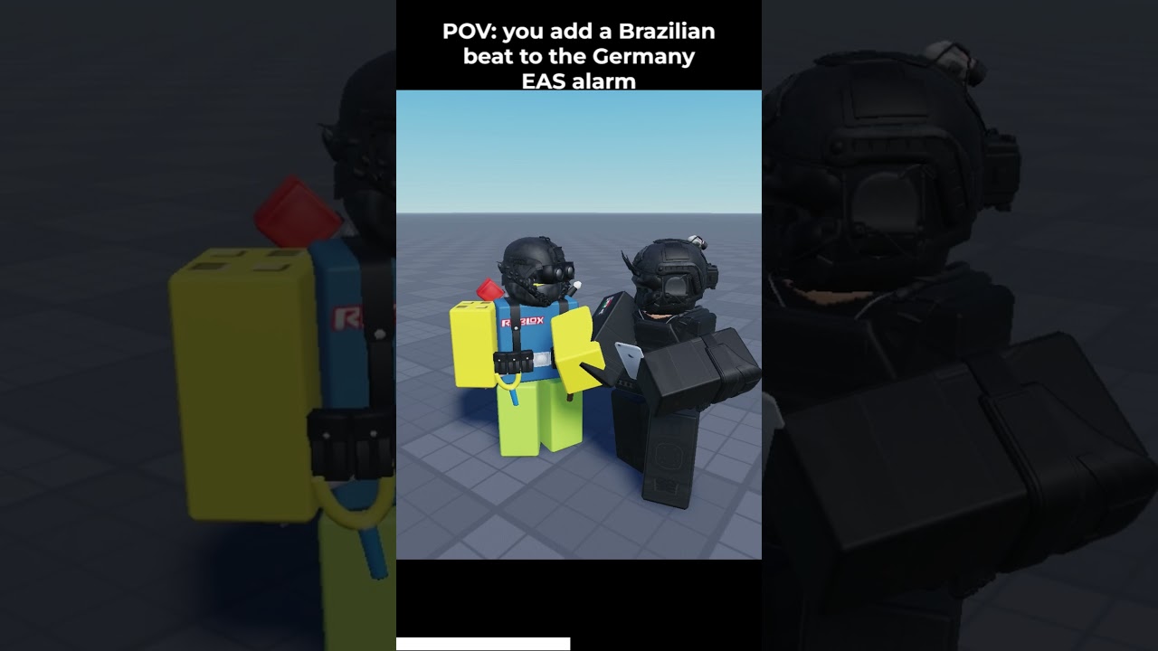 POV: you add a Brazilian beat to the Germany EAS alarm  #roblox