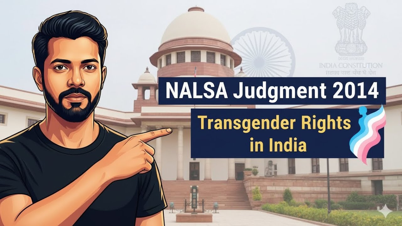 National legal authority vs union of india  v. Union of India (2014) | Landmark Judgment | NALSA