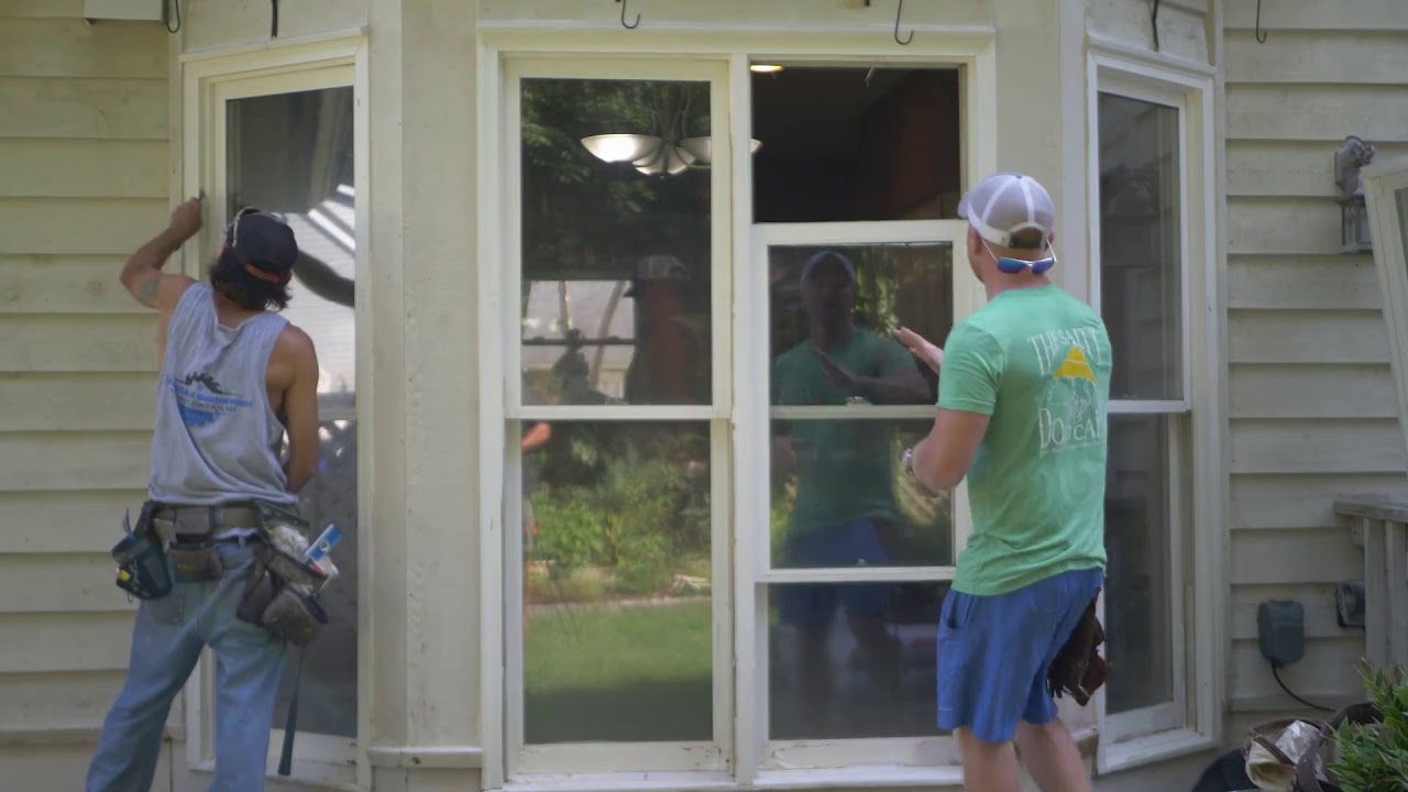 Bay Window Installation - Time Lapse