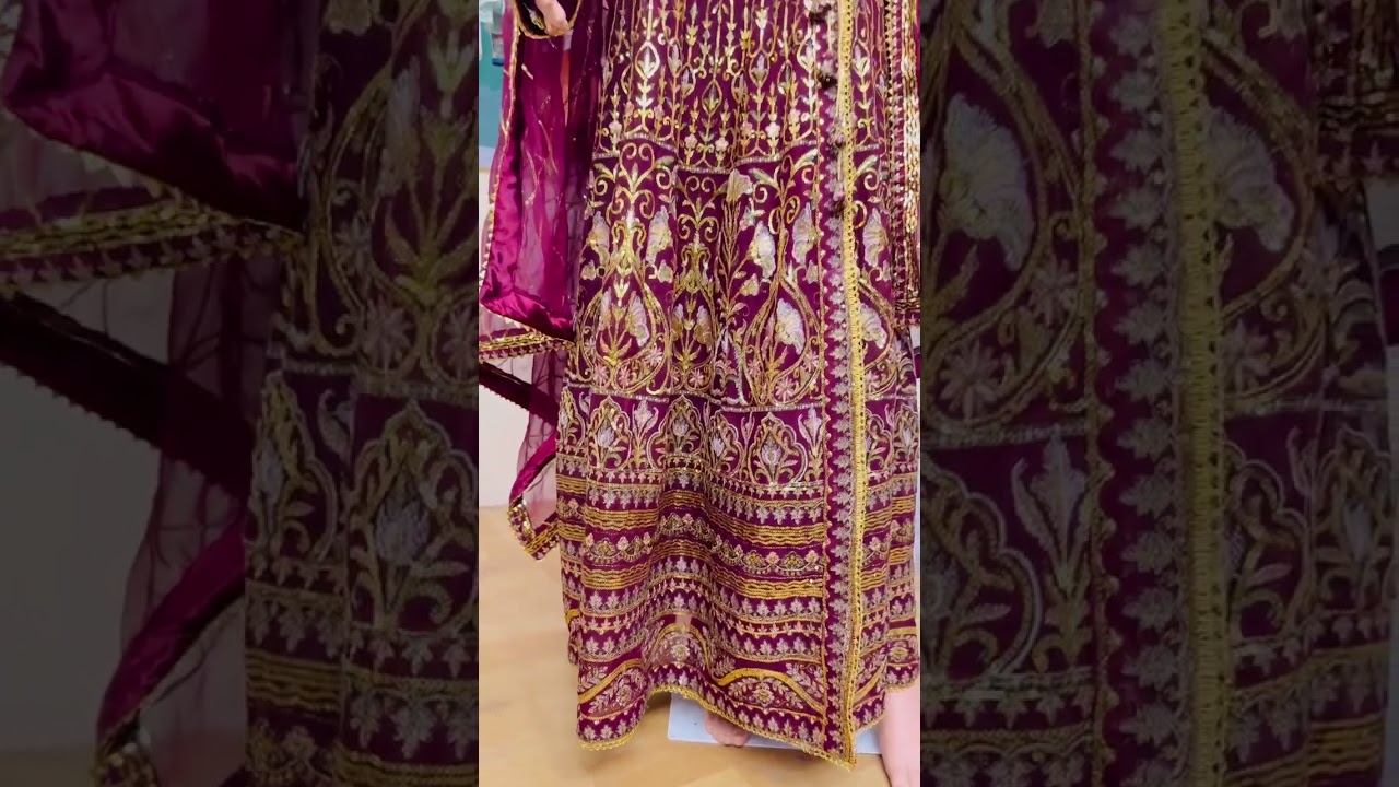 Angrakkaha frock #designerstyle #