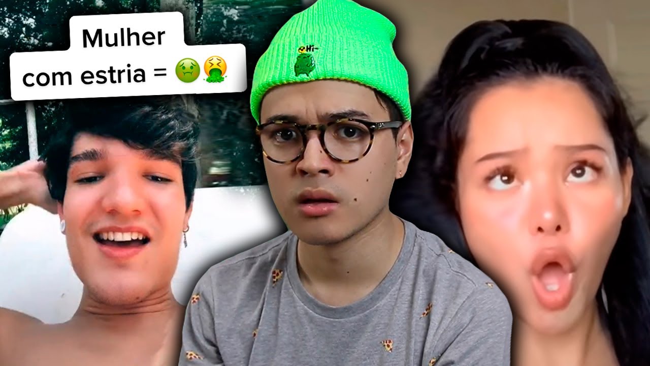 assistindo influencers que ninguém gosta pra ver se são ruins mesmo