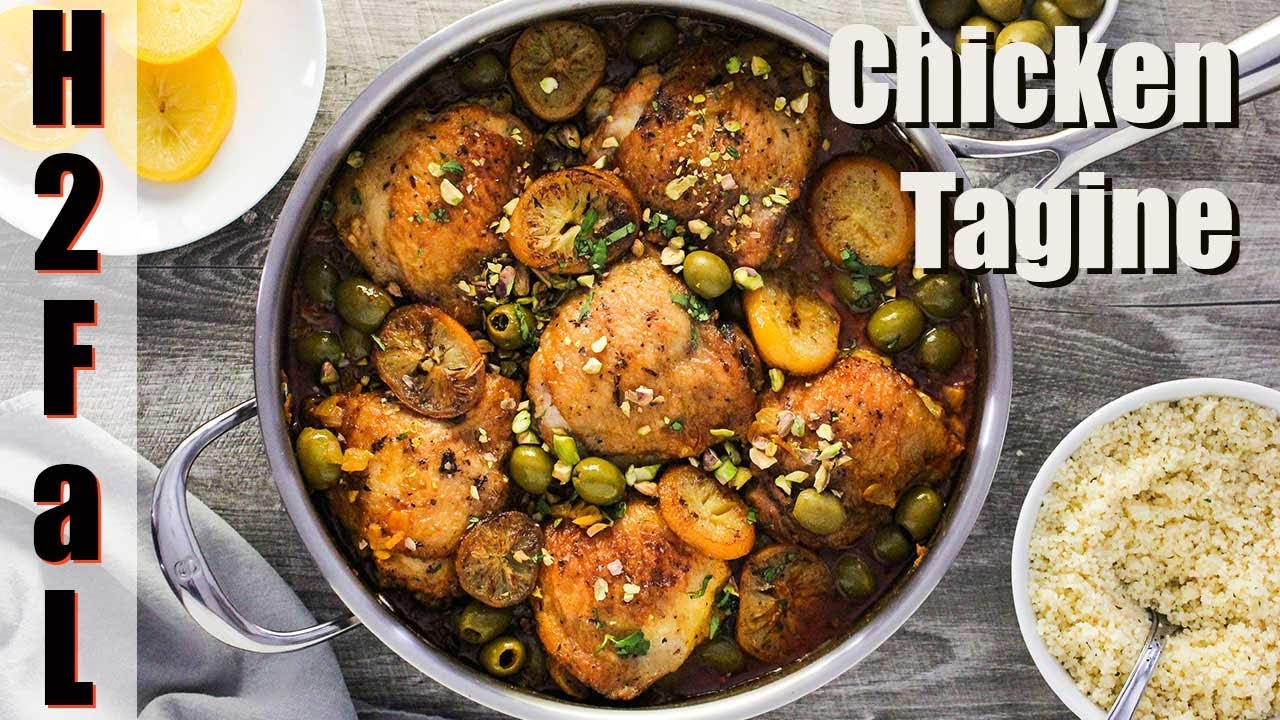 Moroccan Cuisine | CHICKEN TAGINE WITH PRESERVED LEMONS AND OLIVES | How To Feed a Loon