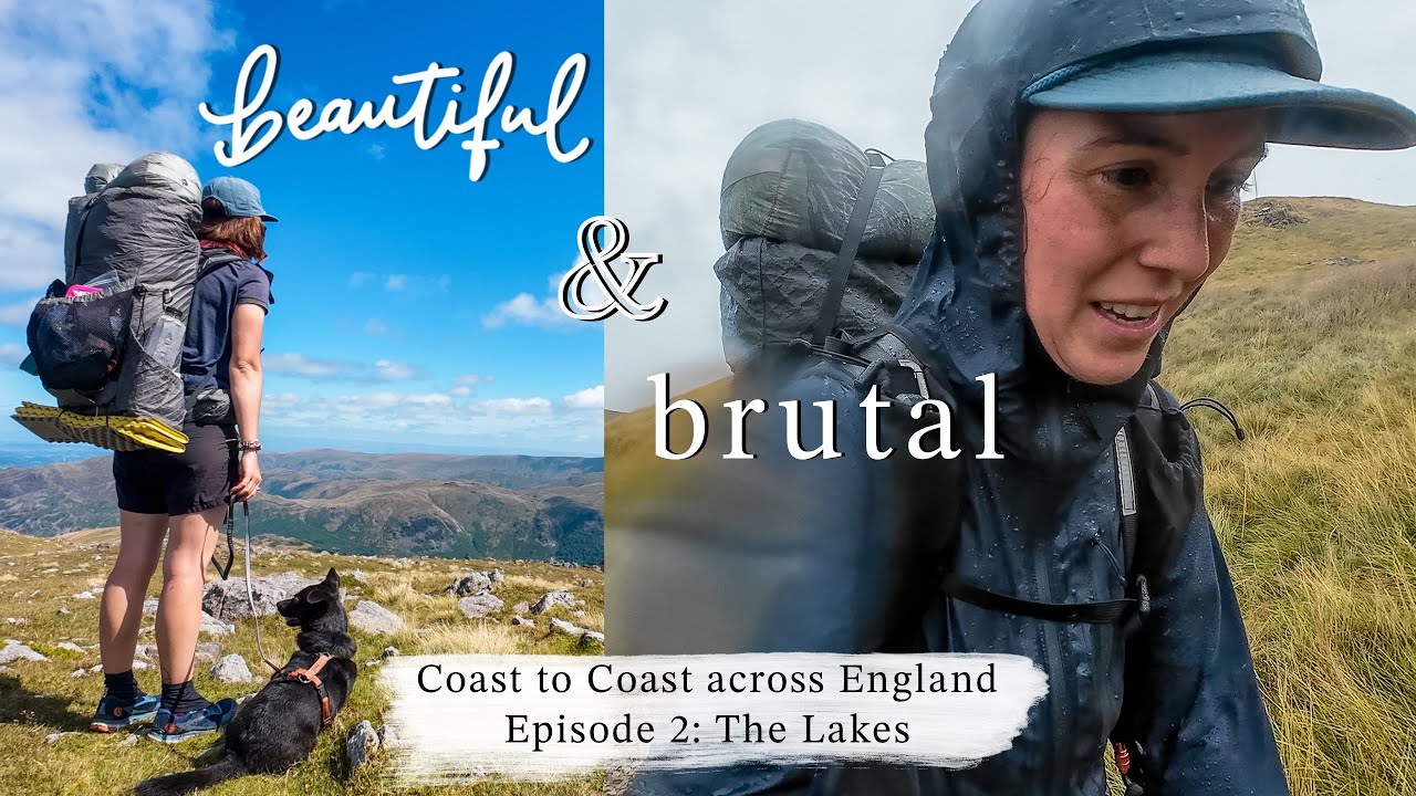 Coast to Coast across England with my Dog (pt. 2): Borrowdale to Shap | This hike almost BROKE me!!