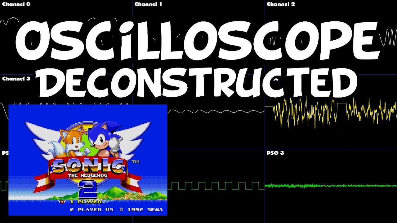 Sonic 2 - Casino Night Zone - Oscilloscope Deconstruction