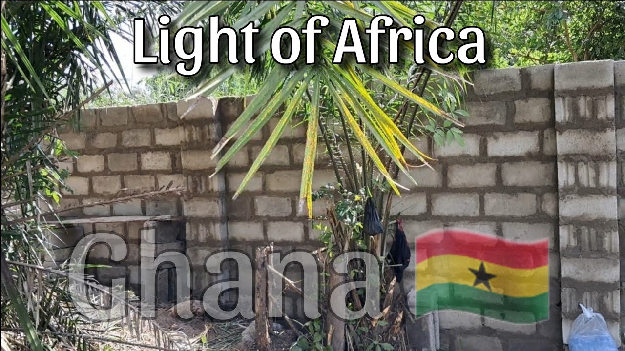 Building in Ghana | Completed Our First Building Project | Fence Wall on 1acre offgrid Land 🇬🇭
