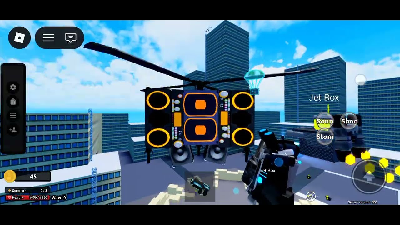 Playing superbox siege defense until i be content creator