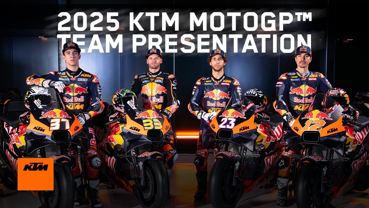 Red Bull KTM MotoGP&trade; Team Presentation 2025 | KTM