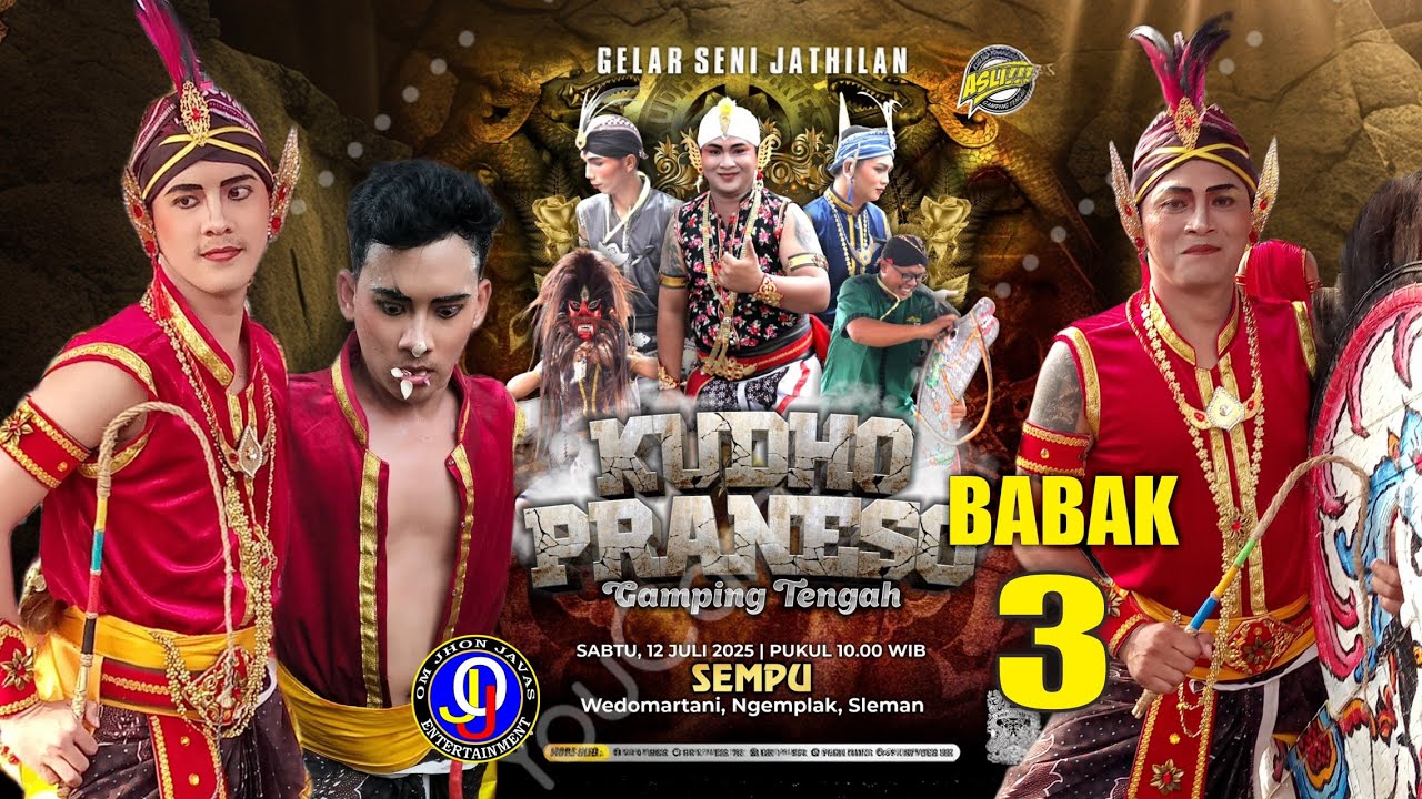 Kudho Praneso Babak 3 Full Durasi - Sempu, Ngemplak, Wedomartani, Sleman 12/07/2025
