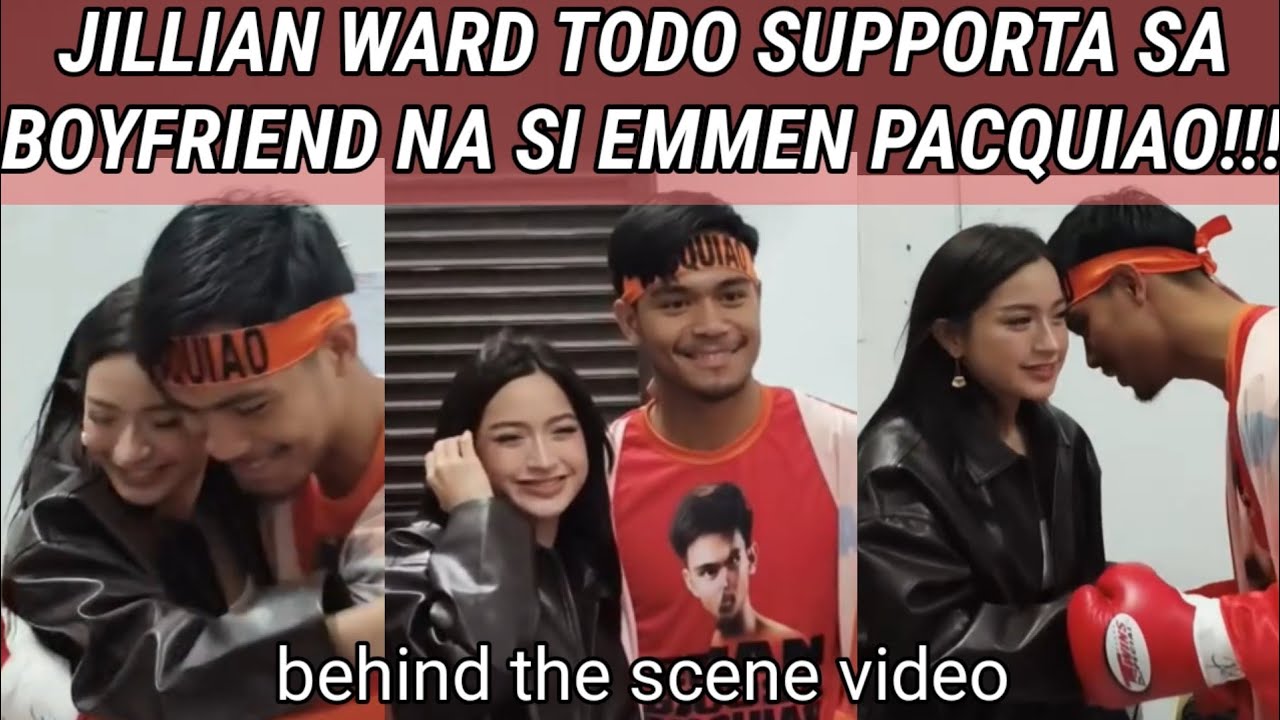 BTS JILLIAN WARD SWEET AT SUPPORTIVE GF KAY EMMAN PACQUIAO!!