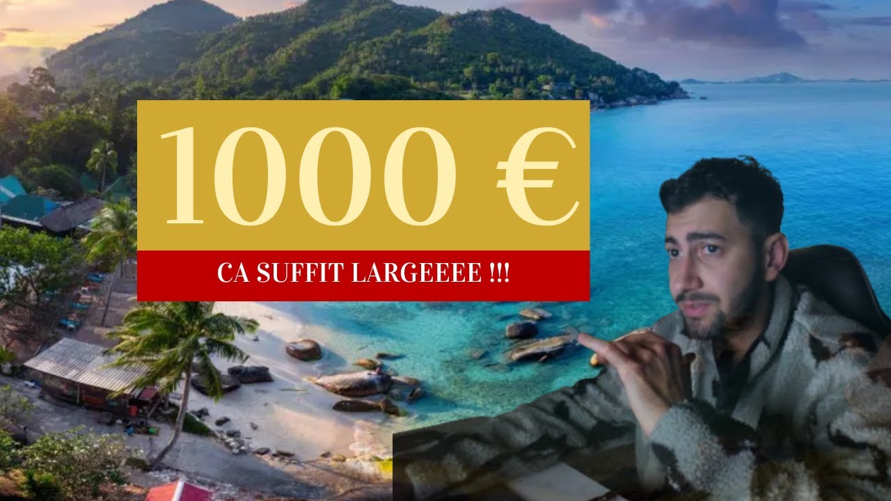 Vivre à Koh Samui avec 1000€ en 2025 ? Facile…🌴☀️